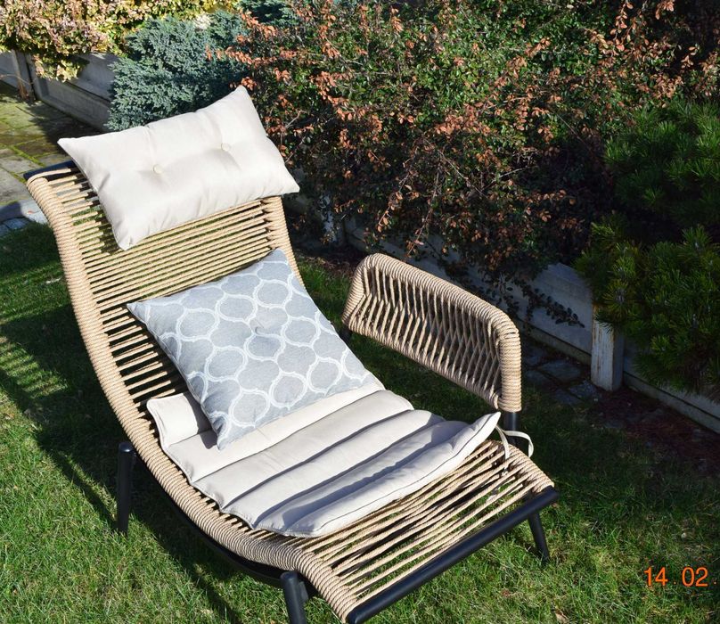 fotel ogrodowy technorattan fotel kokon hustawka bujany fotel tarasowy