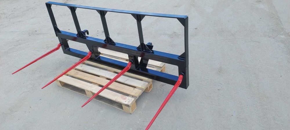 Ramka do balotów z nadstawką 80 cm transport 2 / 3 szt. bele udźwig 2t