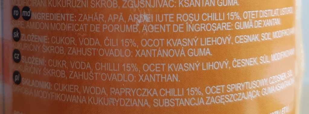 Sos chilli 735ml/900g Thai Dancer słodki