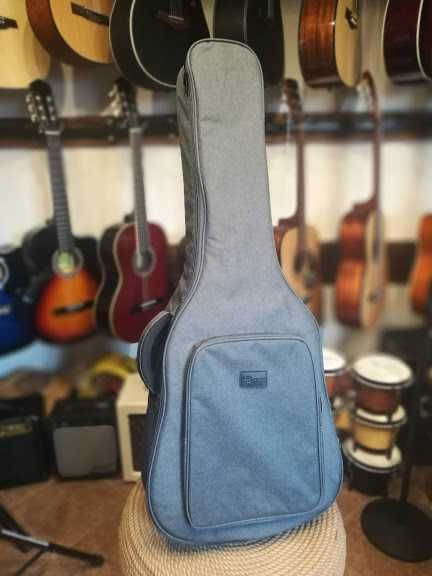 mega pokrowiec na gitarę klasyczną 4/4 Hadr Bag GB-15-39 szary Gig Bag