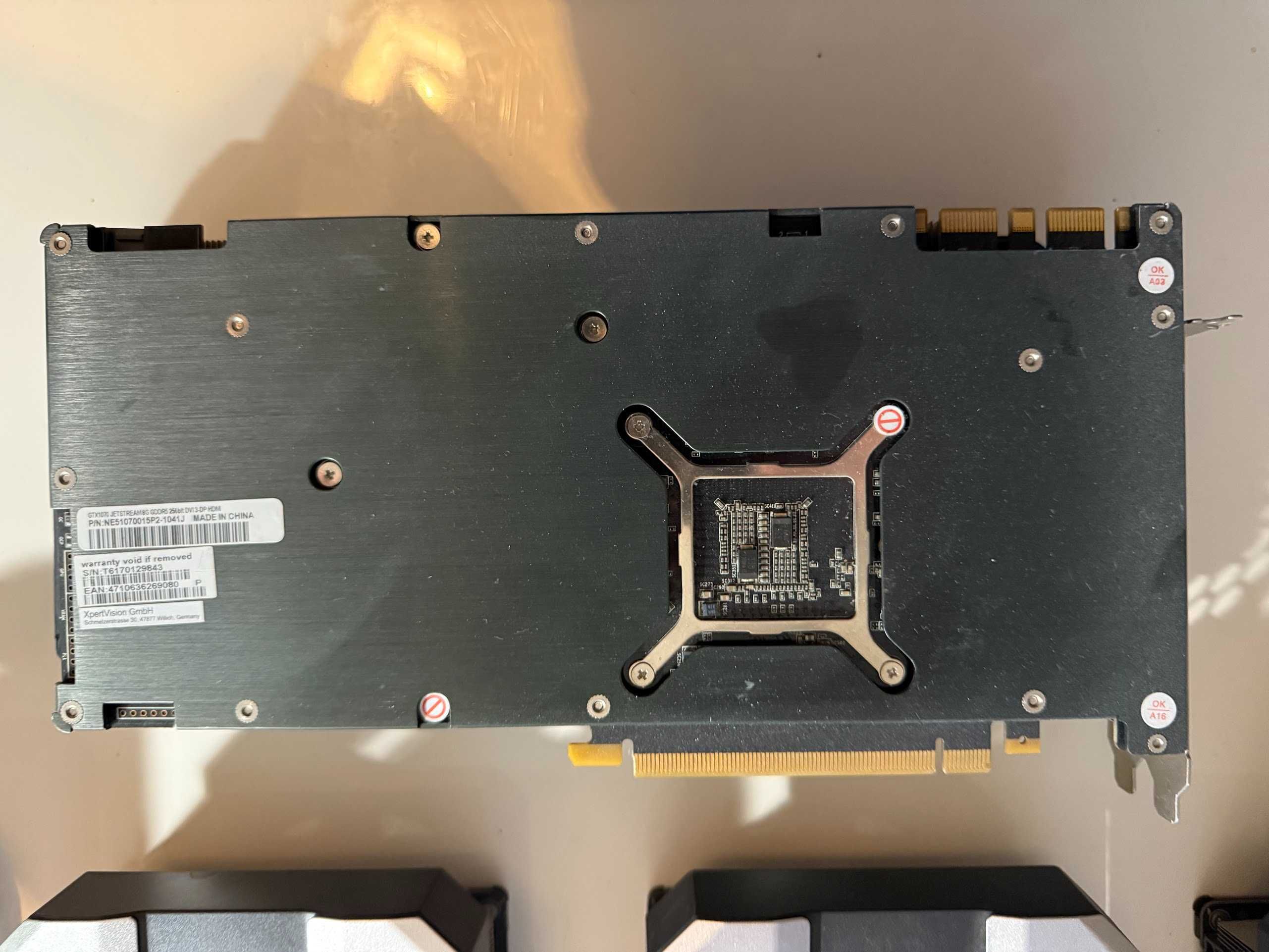 Mocna karta graficzna Palit GTX 1070 JetStream 8GB GDDR5