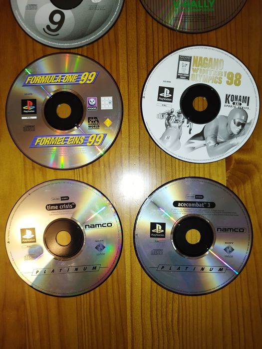 Lote de jogos PlayStation 1