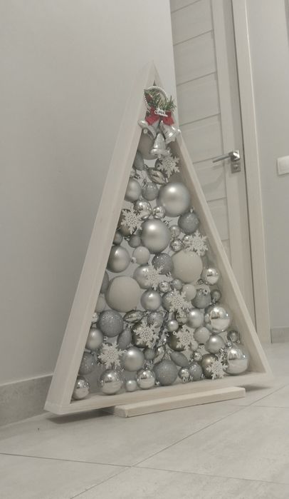 Дерев’яна ялинка ручної роботи 75 см – стильна екоальтернатива