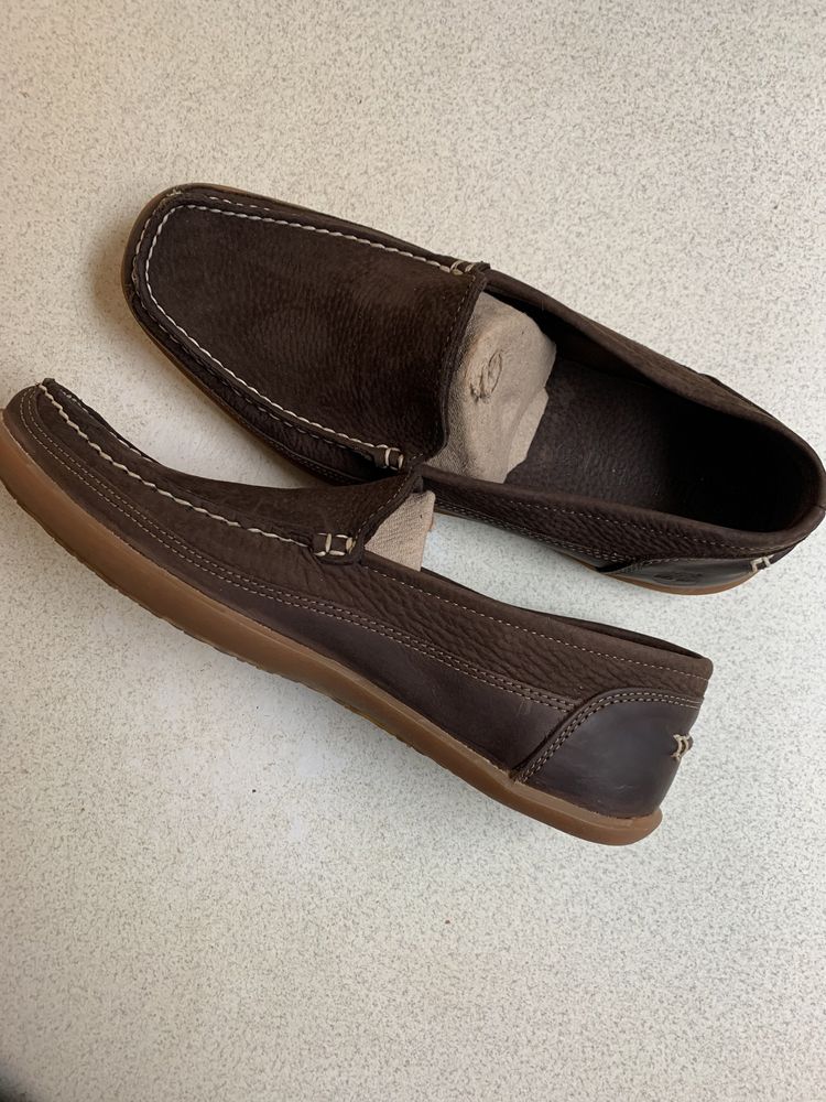 Timberland мокасины кожаные
