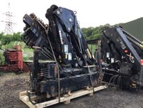 Кран манипулятор HIAB 377 7 висувів Радіо керування
