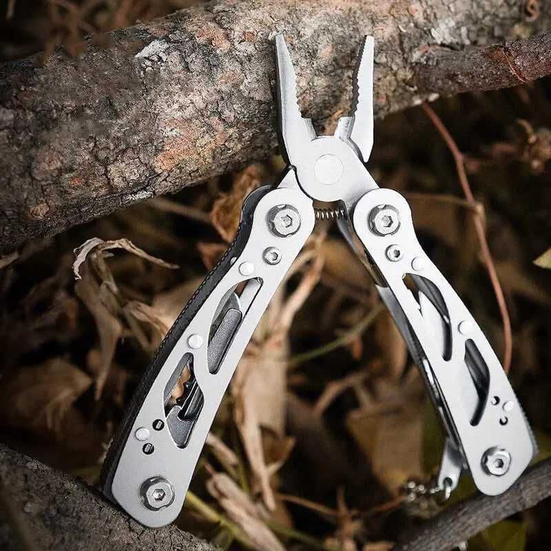 Мультитул пласкогубцы (10 в 1) MT-01 Silver + чехол (Є ОПТ)