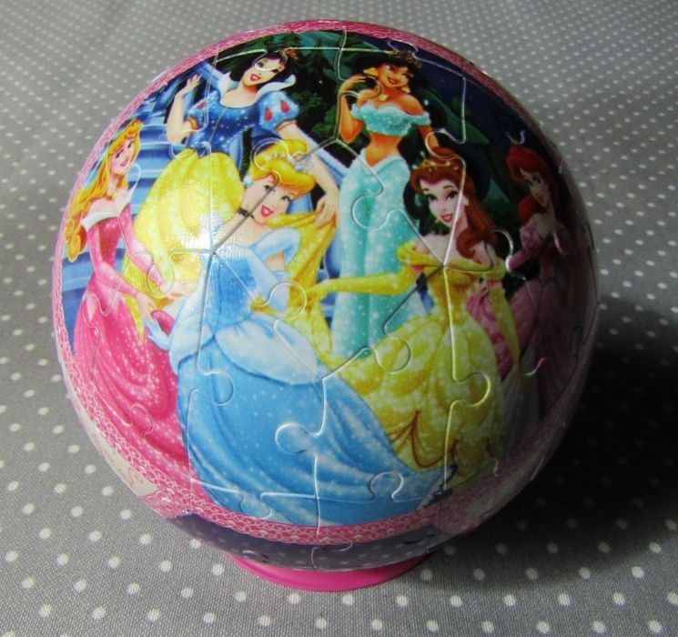 PuzzleBall 72 Peças Princesas Disney 6 Anos