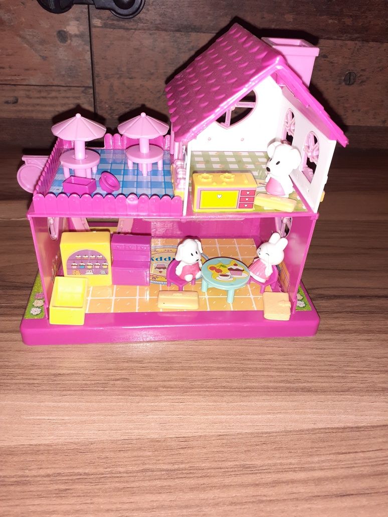 Klocki Hello Kitty bar plażowy, kareta księżniczki Lego Duplo GRATIS