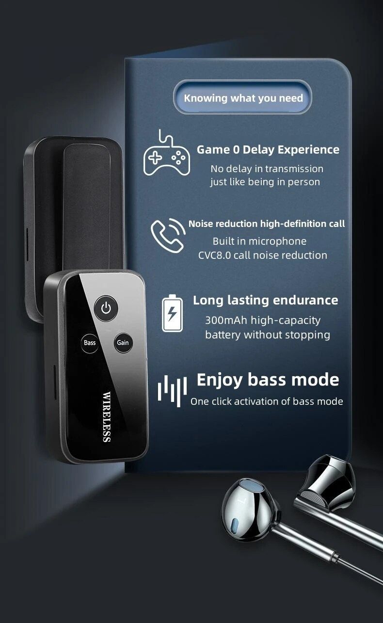 Bluetooth 5.0 рессивер, приёмник, трансмиттер, передатчик, аудио, авто
