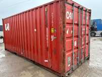 Kontener morski magazynowy  20DV 6 -metrowy + transport HDS