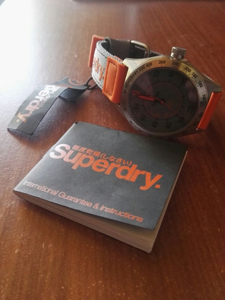 SUPERDRY zegarek nowy oryginalny męski damski model SYG1220 Tanio