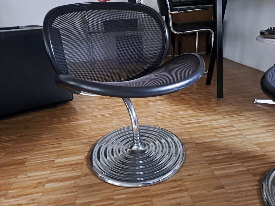 krzesła Mid Century O-Line Herberth Ola dla Wilkhahn