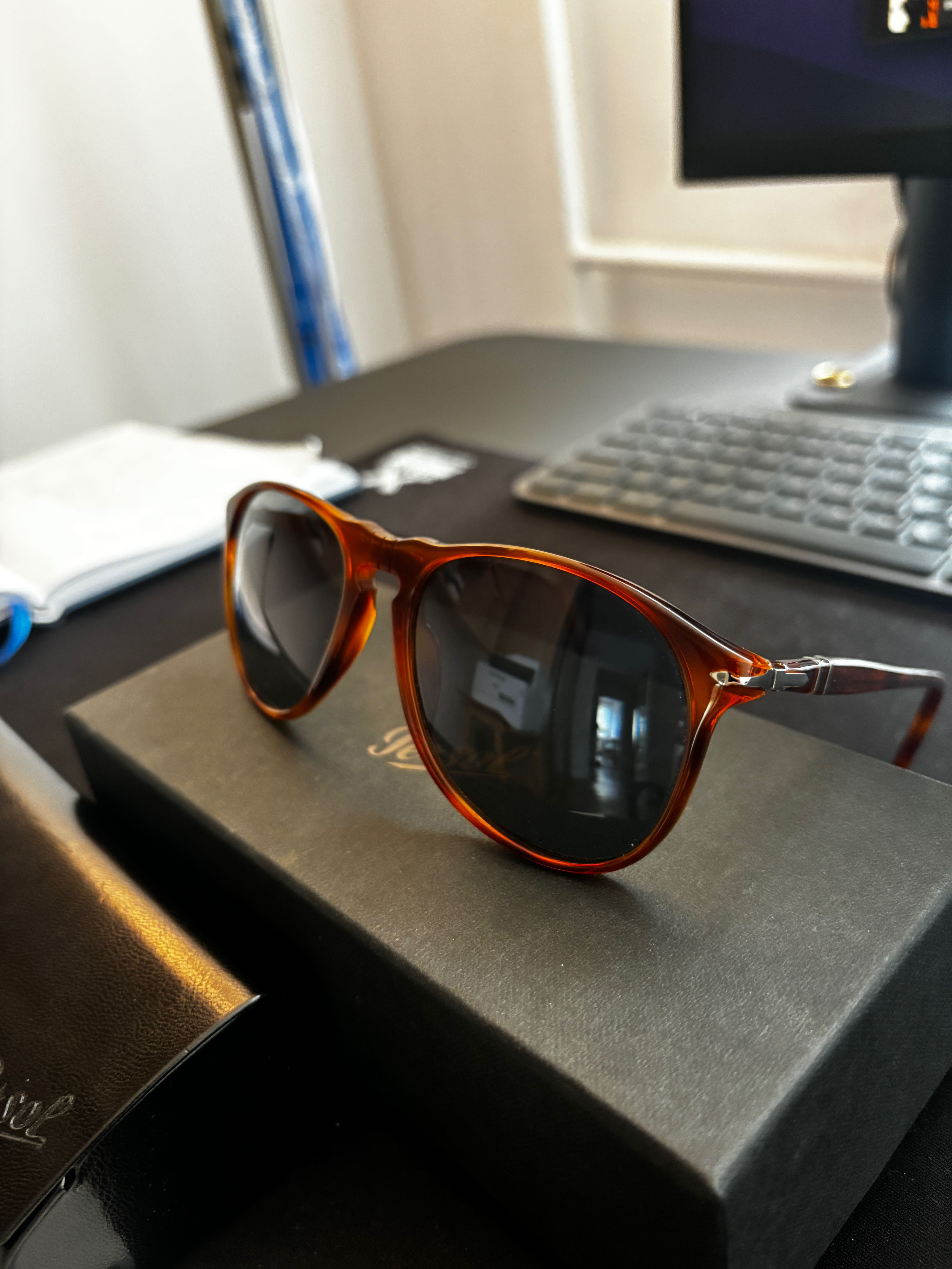 Okulary Persol 9649-S 96/56 - Jak nowe - KRAKÓW