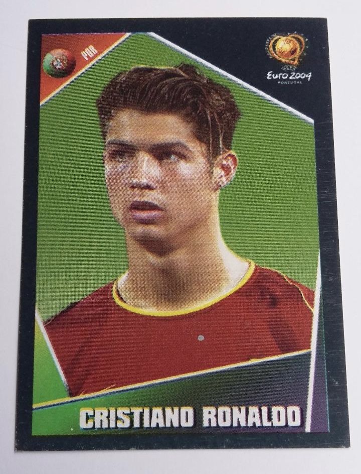 Cromos & Carteirinhas/Saquetas Panini Euro 2004 - Cristiano Ronaldo