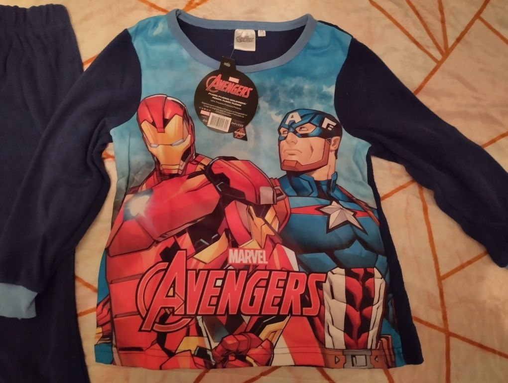 Pijama polar da marvel