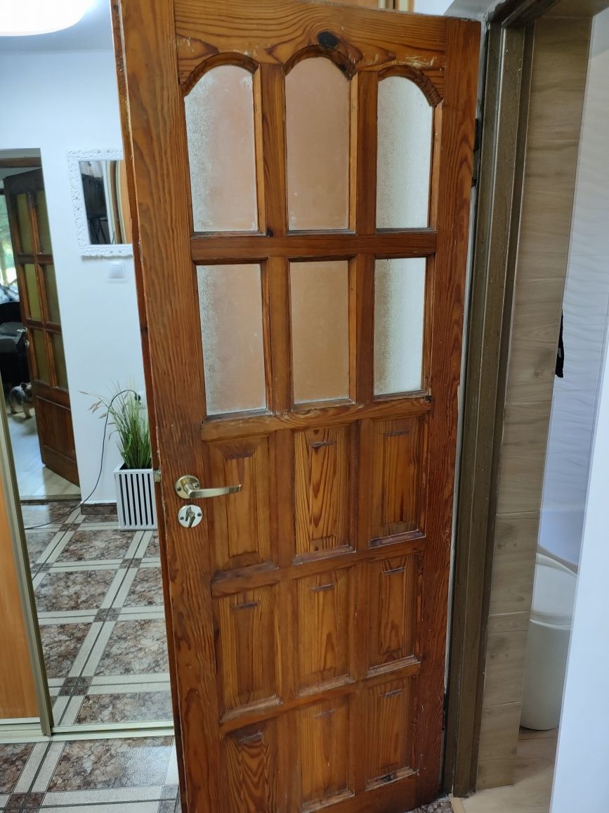 Drzwi wewnętrze drewniane prawe lewe
