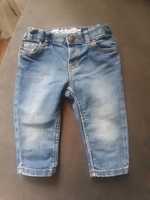 Spodnie miękki jeans H&M 68