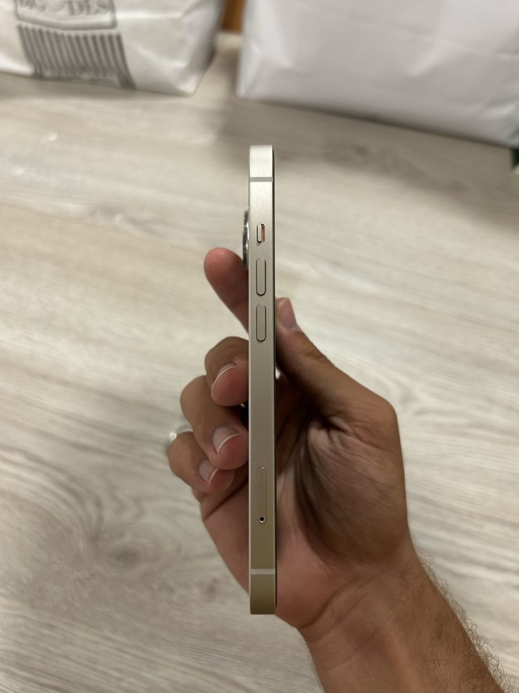 Apple iPhone 13 128GB 95% branco+ capa silicone
