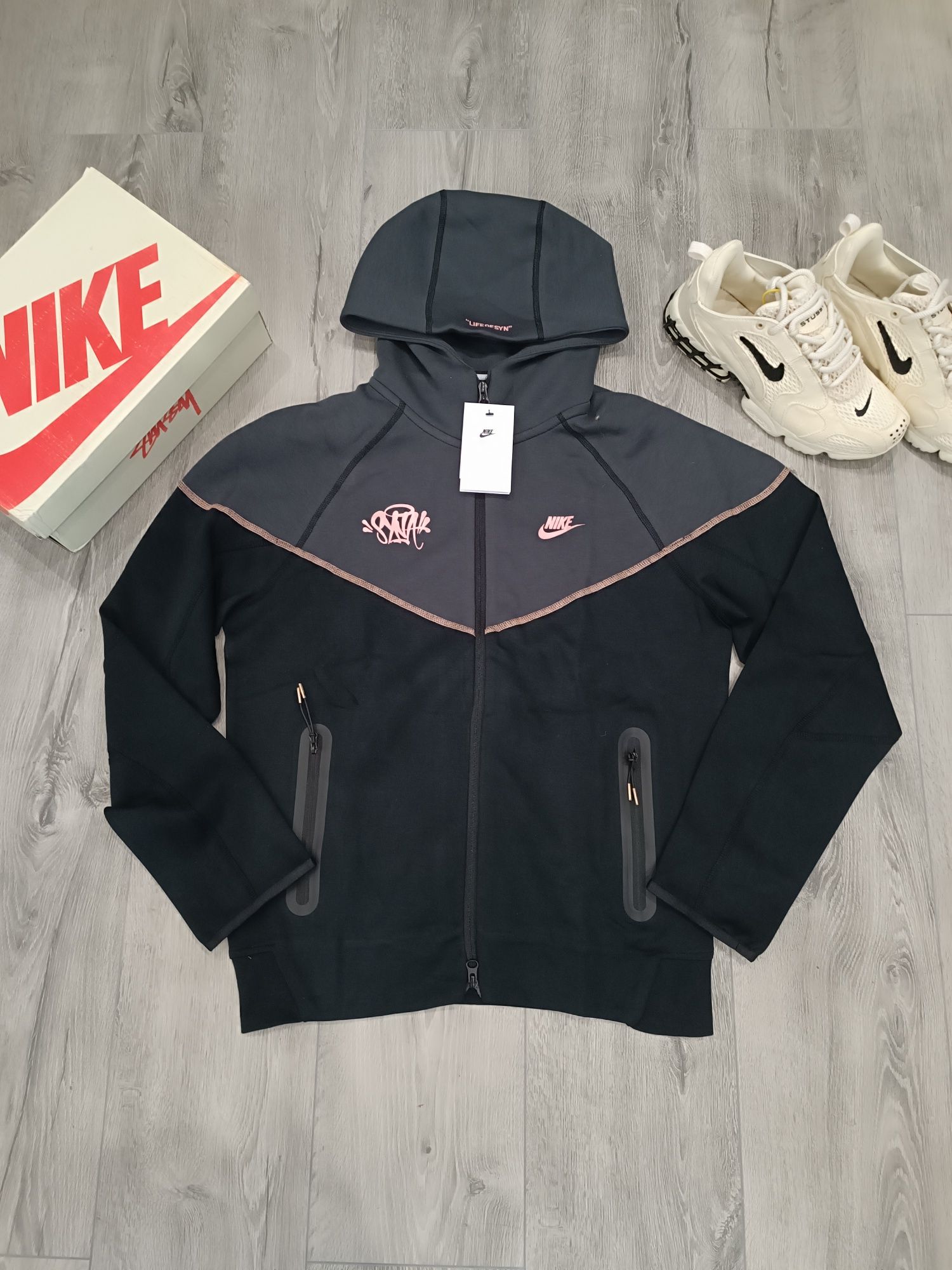 Зип худи Nike Tech Fleece  Syna World Central Cee XL