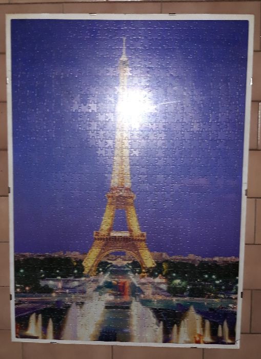 Puzzle (Torre Eiffel) fluorescente