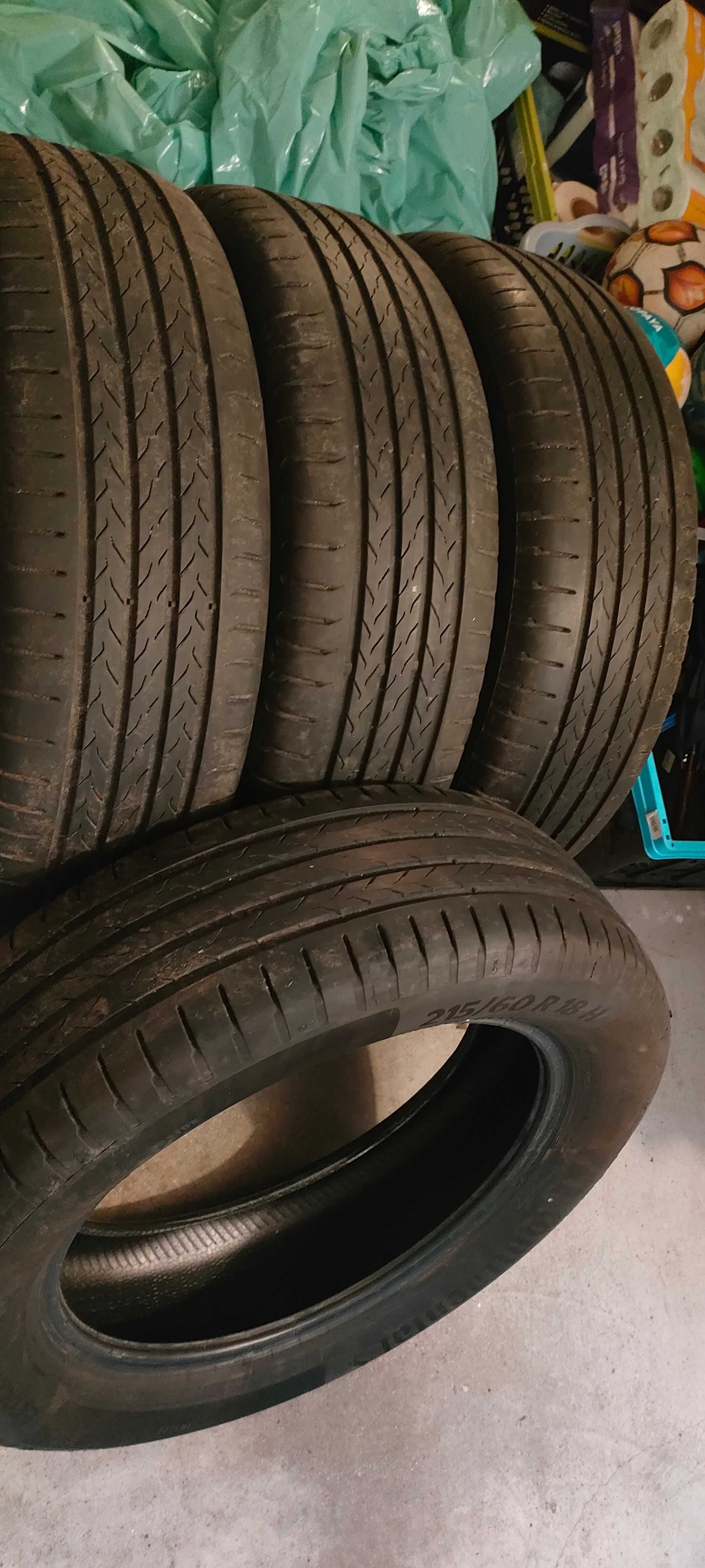 Opony letnie Continental EcoContact 6 Q 215/60 R18H komplet