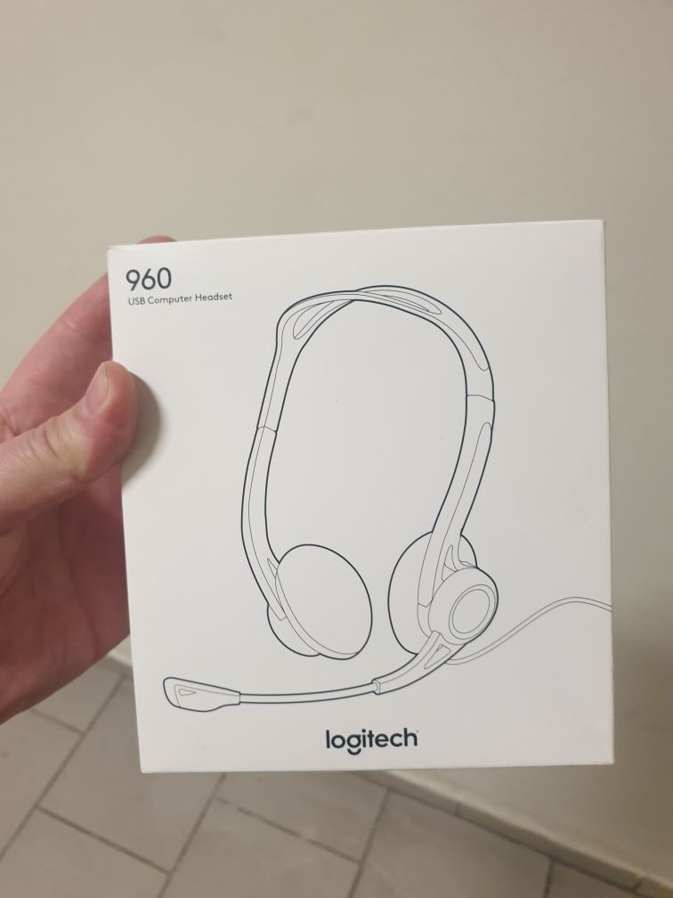 Навушники, наушники Logitech 960