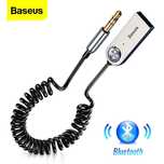Bluetooth AUX ресивер аудіо адаптер FM-трансмітер Baseus BA01 USB