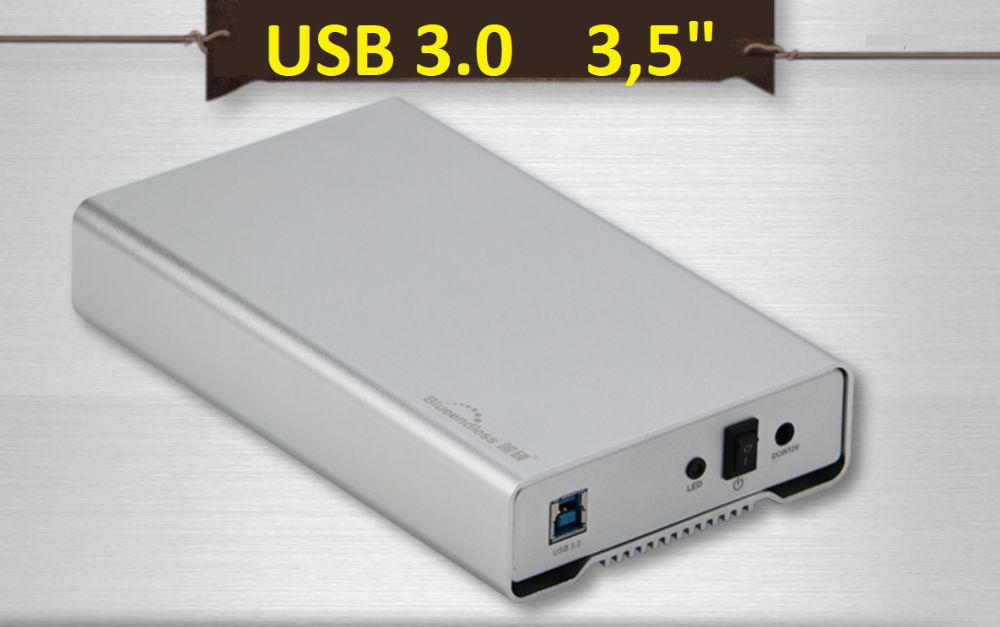 SATA для HDD 3.5" Внешний карман Blueendless BS-U35Q USB 3.0 Original