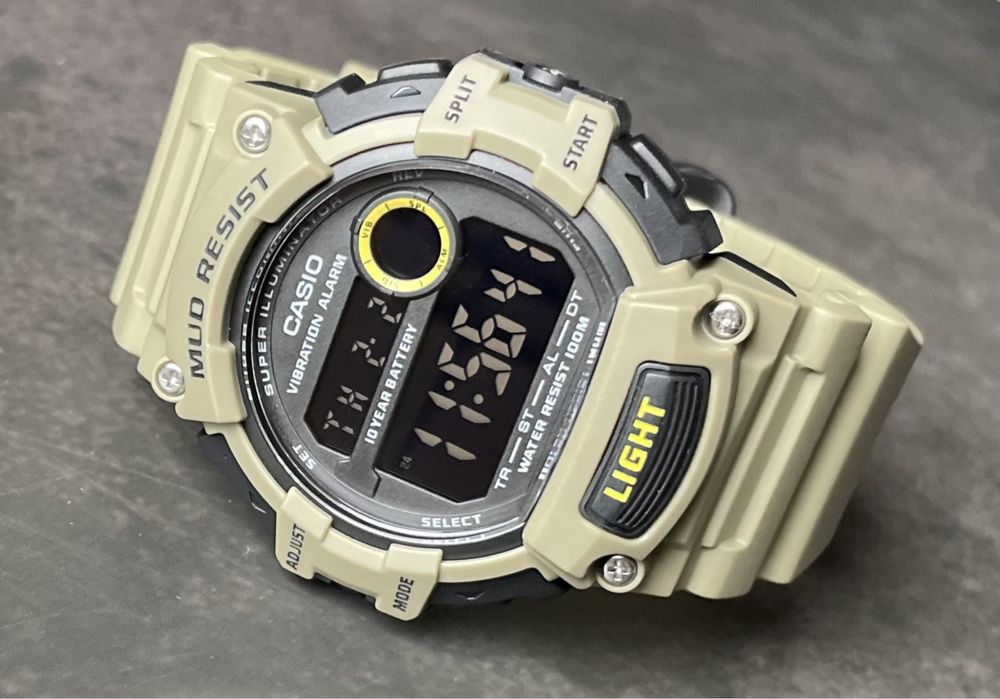 Годинник Casio TRT-110H-5B новий оригінал захист від бруду 10ATM койот