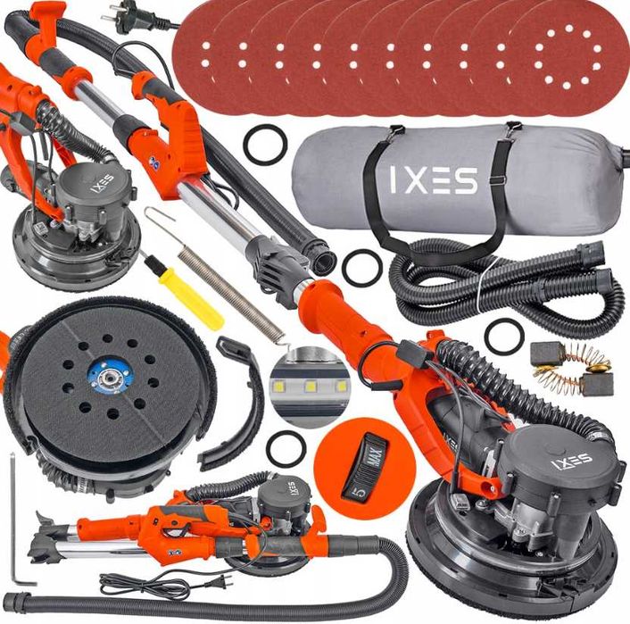 Шліфмашина Жирафа LED Scheppach 1450 Вт 1800 об/хв PL