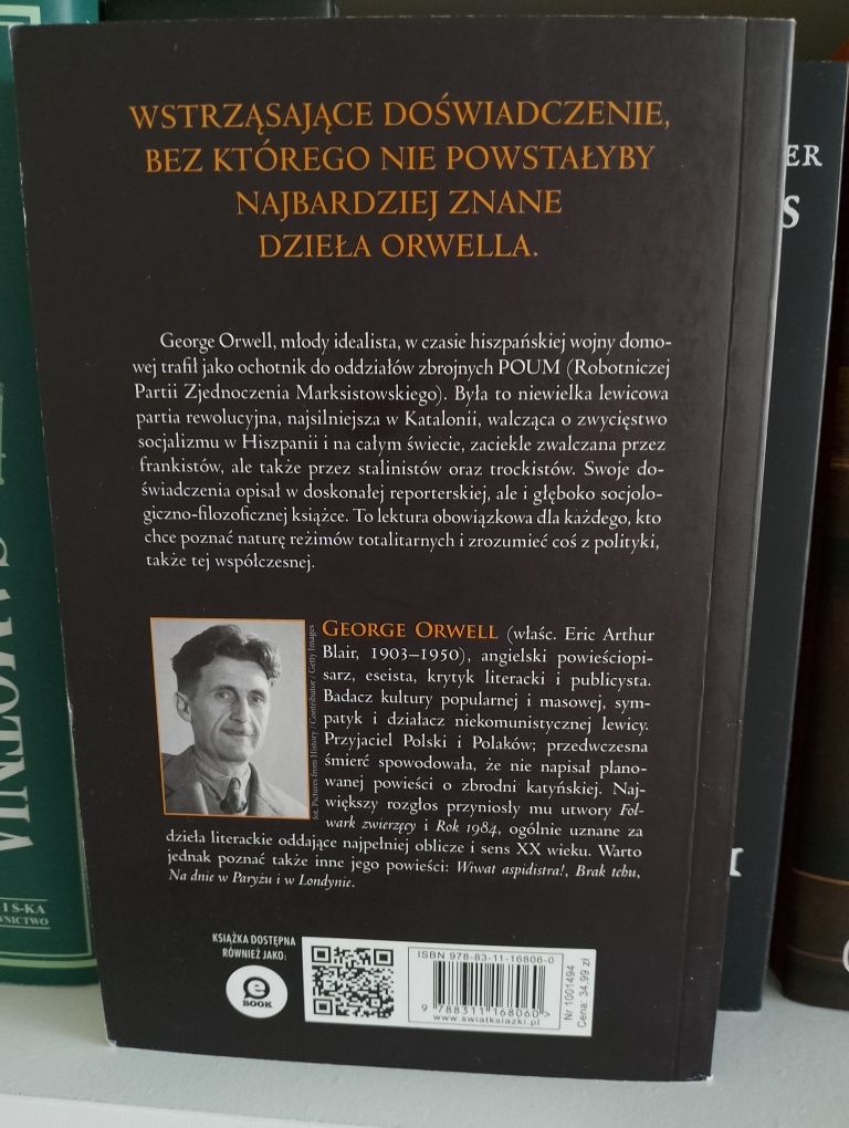 George Orwell - W hołdzie Katalonii