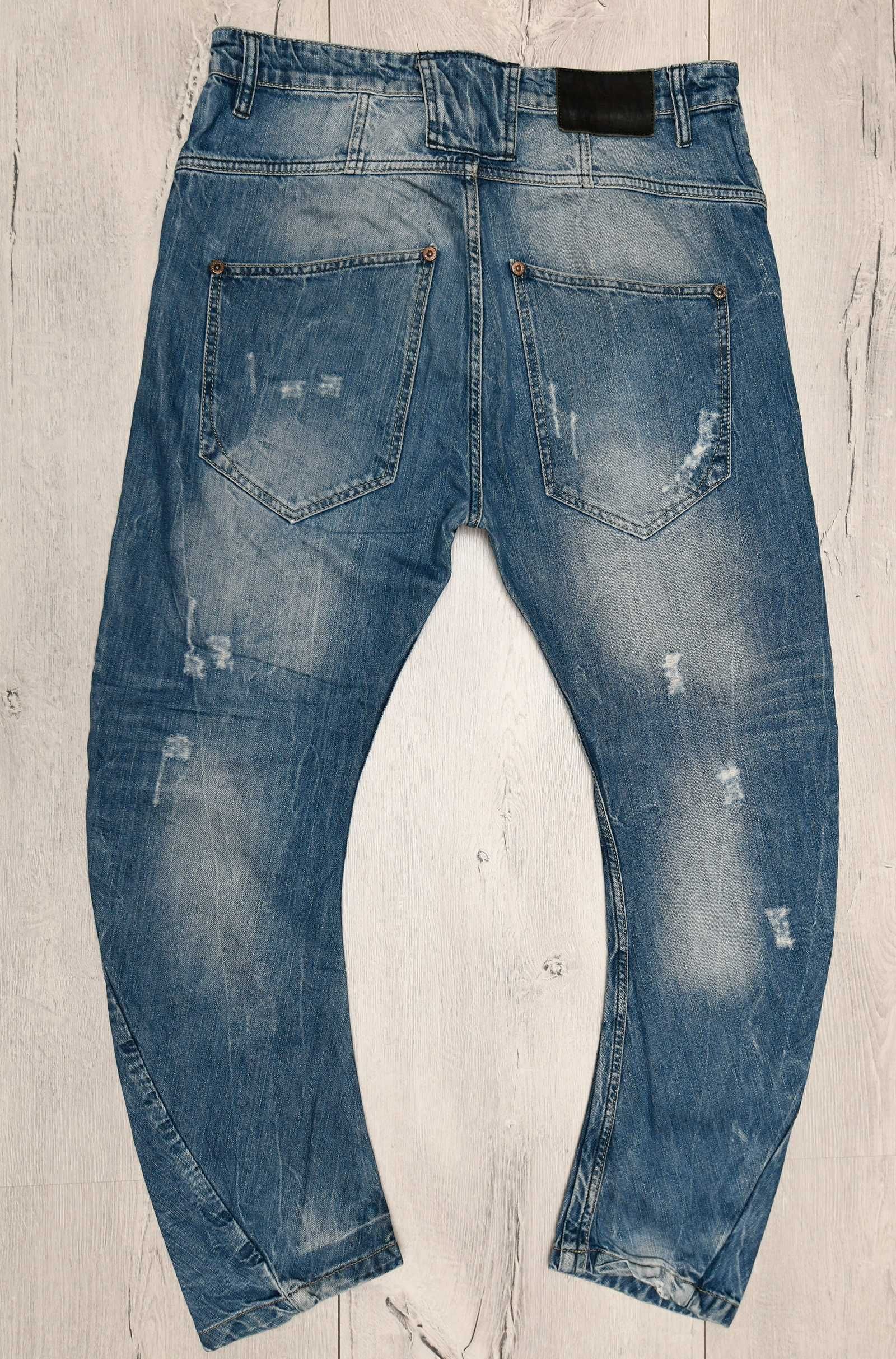 Spodnie jeansowe TRUE Vintage Tapered r.32/32 Slim