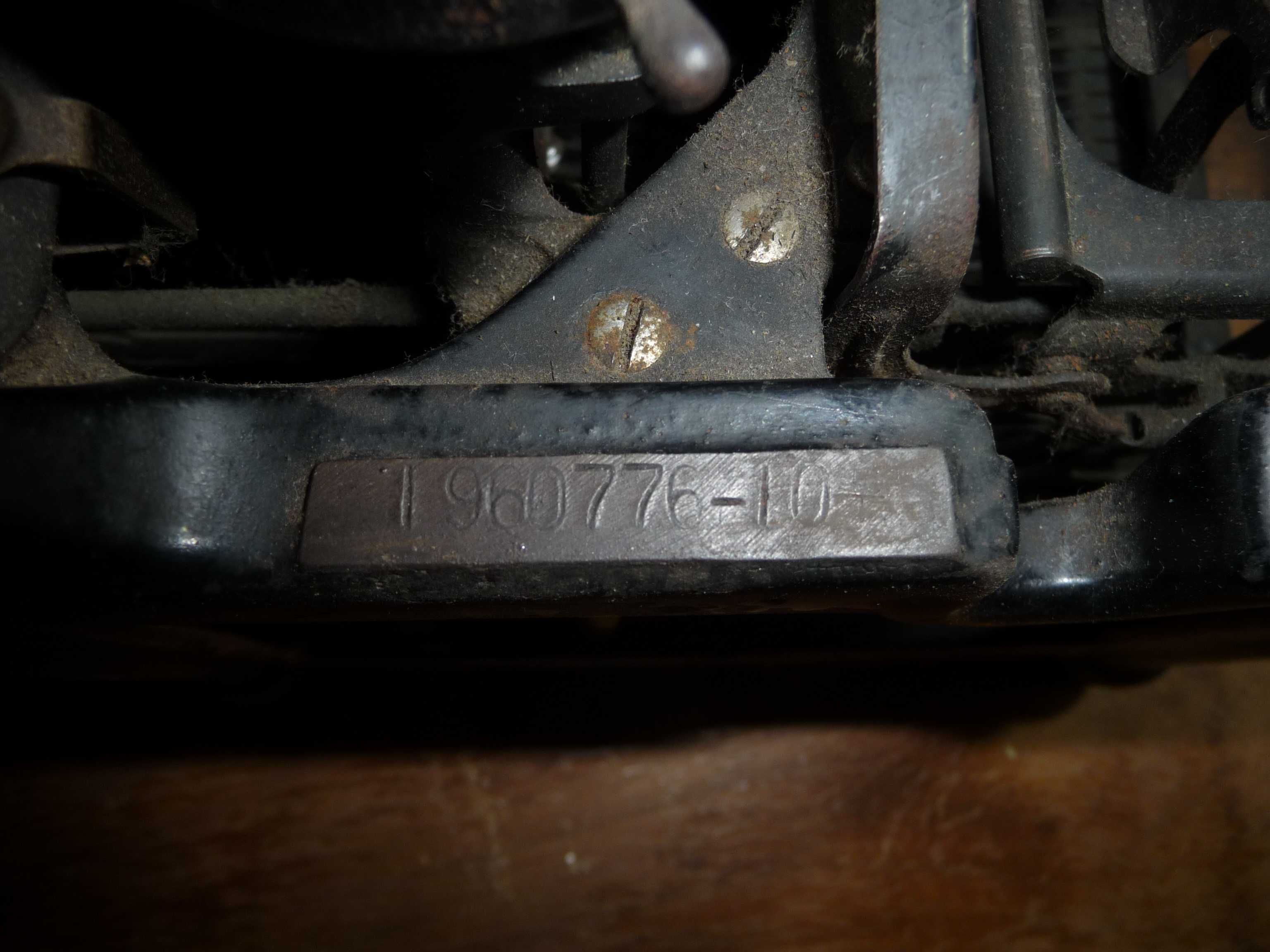 Печатная машинка рабочая Underwood 1920-е друкарська робоча машинка
