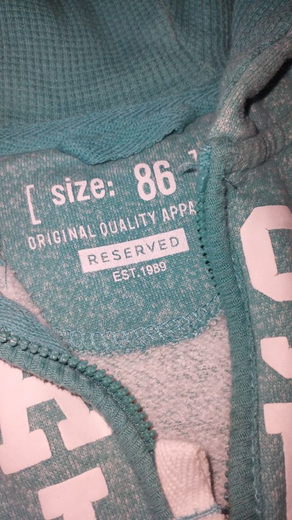 Bluza Reserved i spodnie r. 86