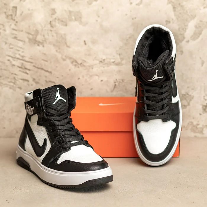 РМужские зимние кроссовки Nike x Jordan высокие, чоловічі кросівки