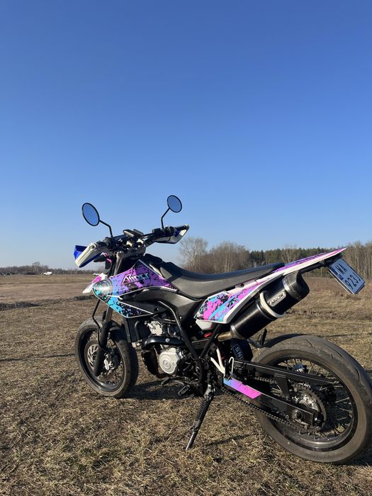 Motocykl Yamaha WR125 Supermoto (kat.b) [skuter]