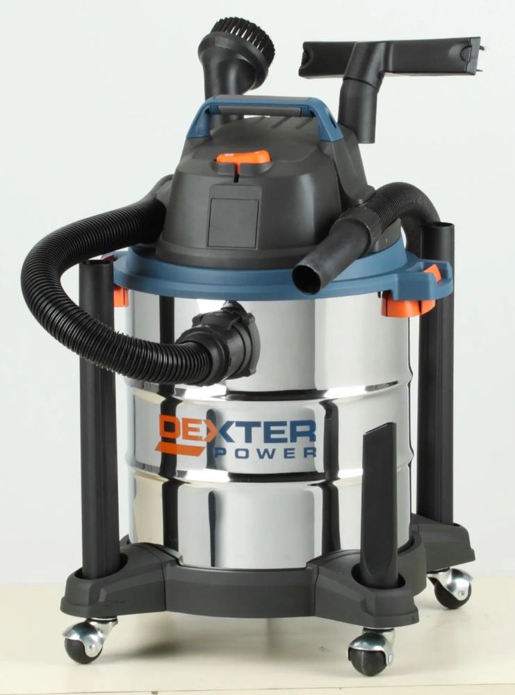 Aluguer aspirador sólidos e liquídos 1400 w 20 L Dexter Power