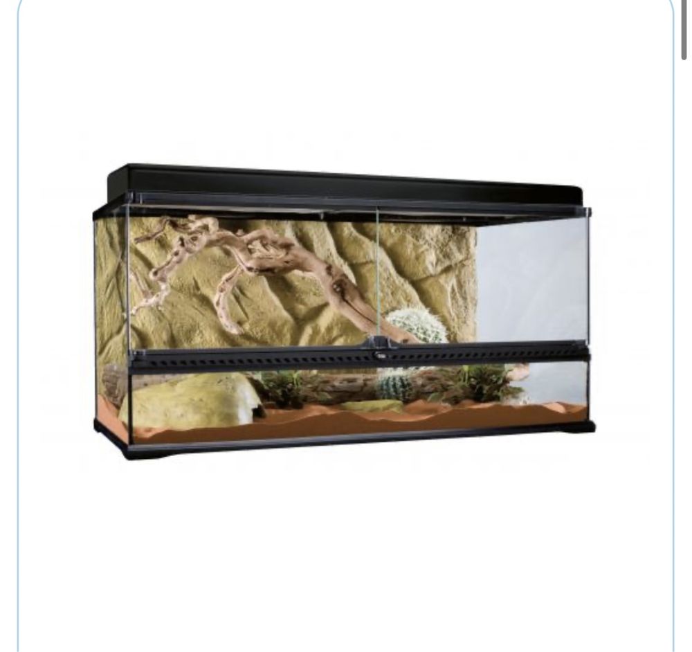 Тераріум Exo Terra Natural Terrarium скляний, 90 x 45 x 45 см