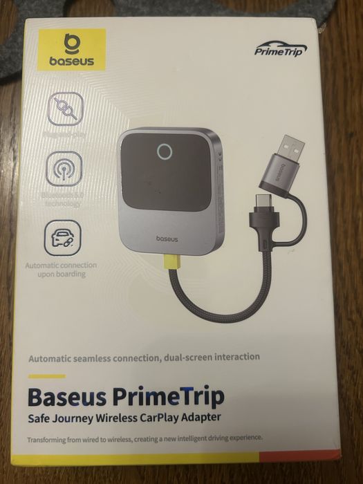 Baseus bezprzewodowy adapter CarPlay