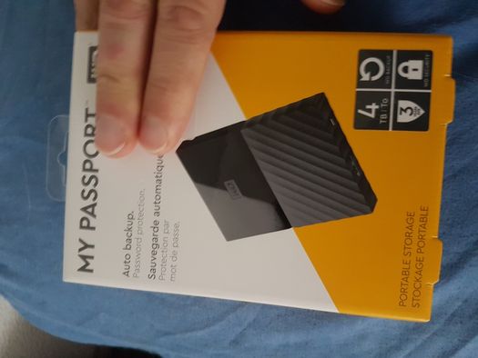 Vendo My Passport WD 4 Tb