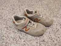 Buty new balance 32/33 beżowe