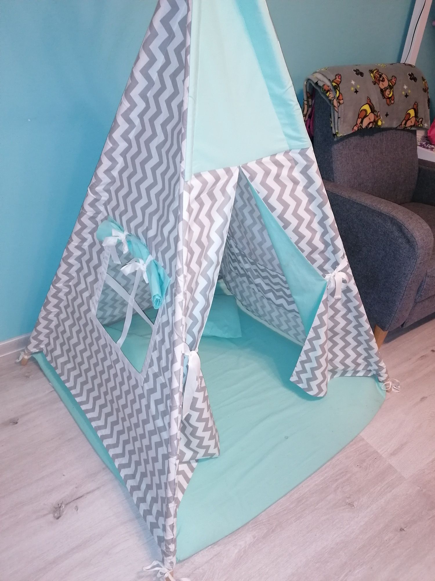 TIPI namiot dla dzieci, wigwam, teepee