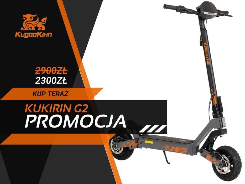 KuKirin G2 800W 55km 45km/h Gwarancja Dostępny odbiór/wysyłka/dowóz