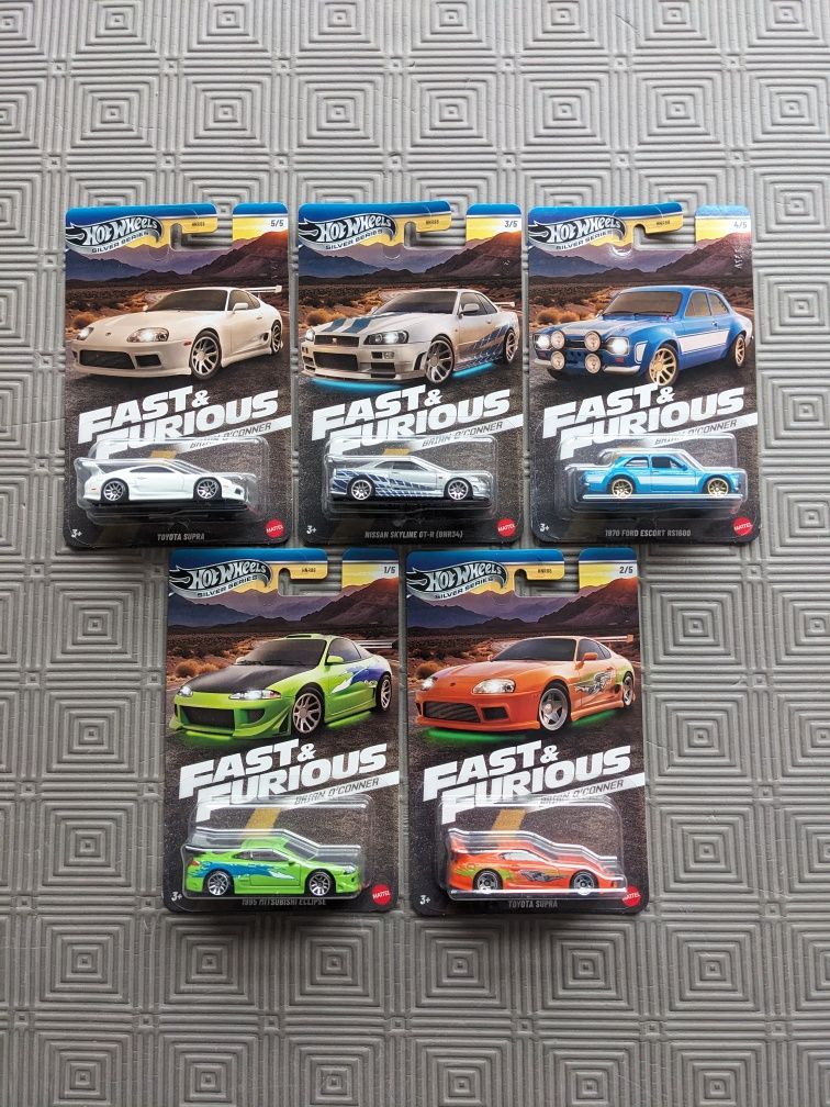 Hot wheels supra nissan skyline r34 fast furious mitsubishi eclipse