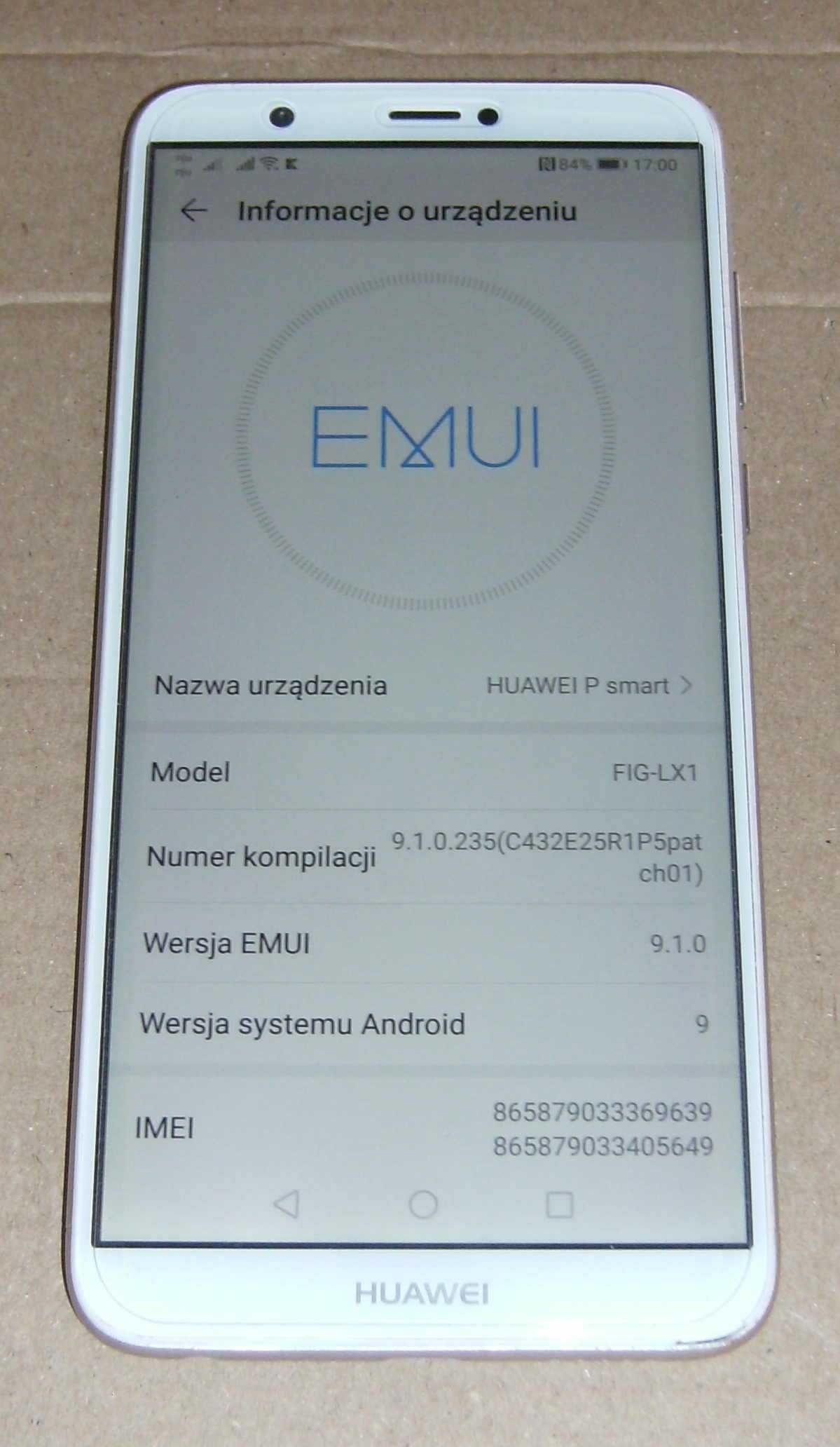 Smart HUAWEI  P model FIG-LX1