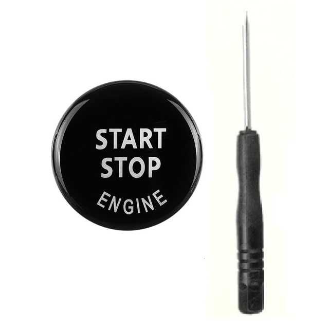 NOWA Nakładka przycisk START STOP BMW E87 E90 E60 X3 X5 CZARNA