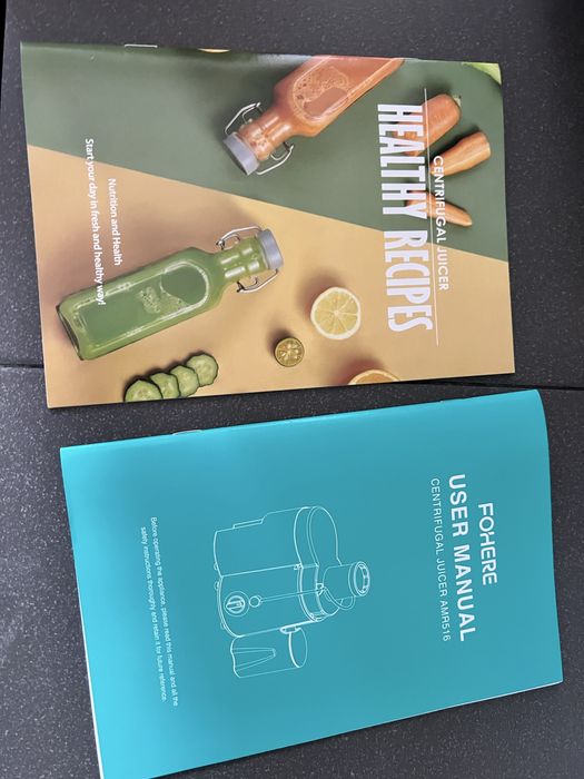 Sokowirówka FOHERE AMR516 400W – 3 prędkości, stal nierdzewna - NOWA