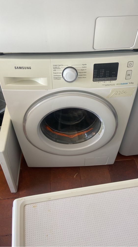 Maquinas de lavar e maquinas de secar