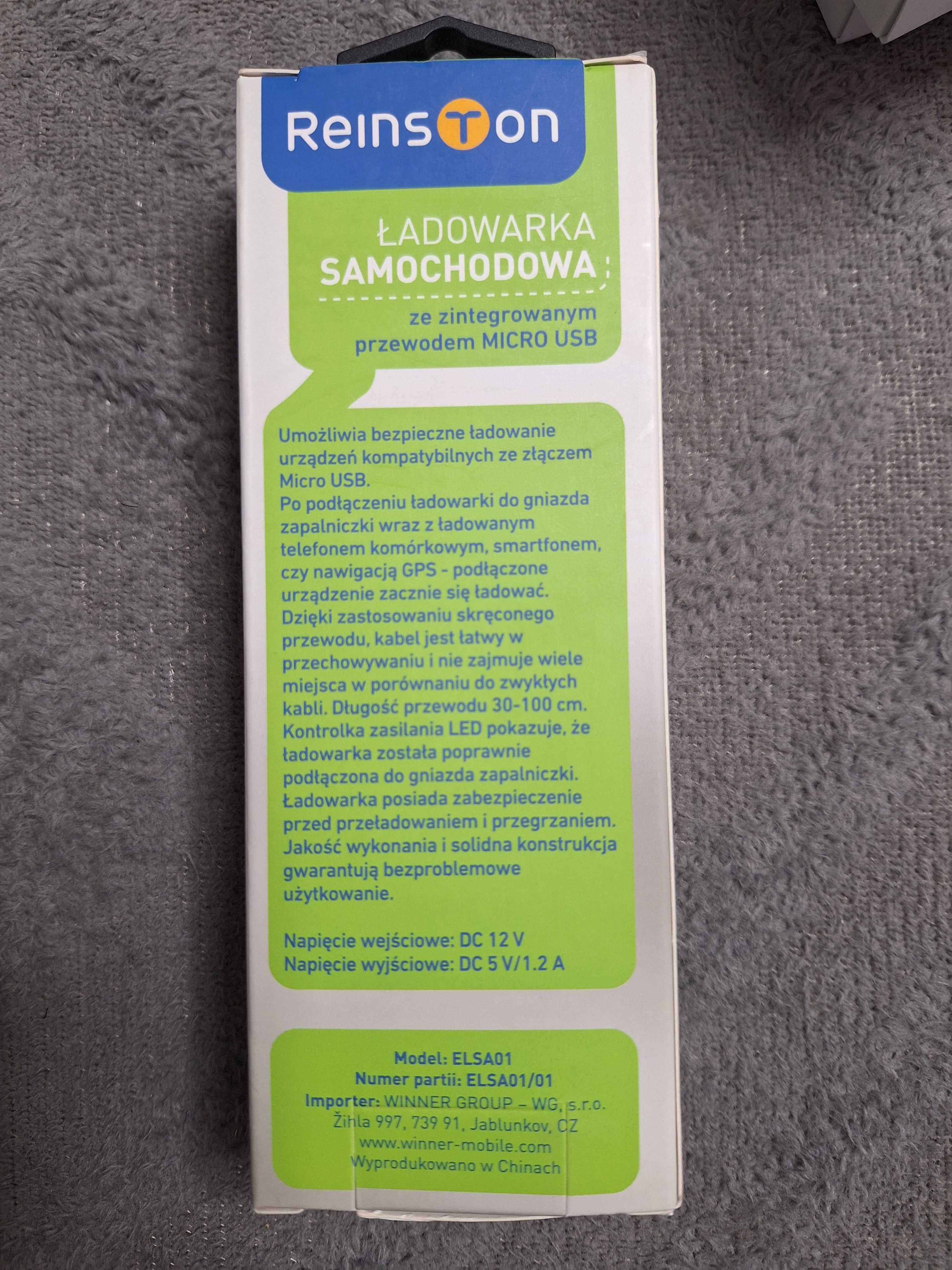 Ładowarka samochodowa MICRO USB