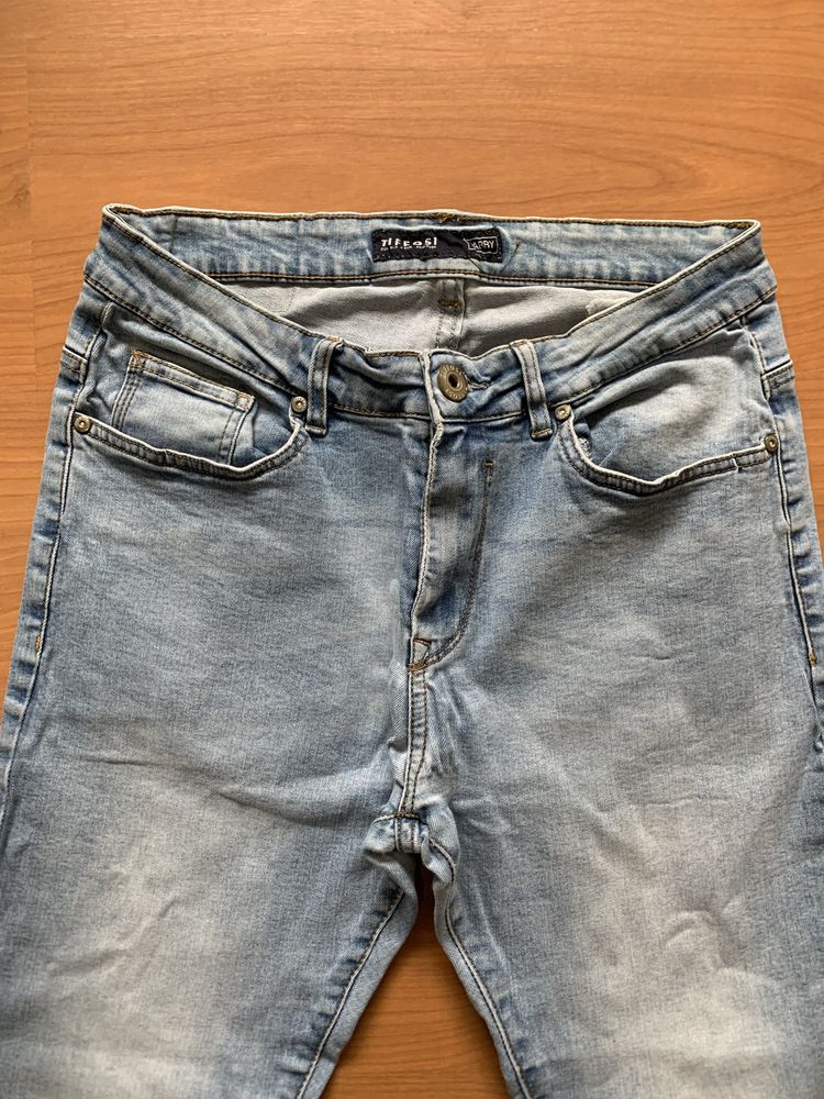 Calças de Ganga azuis Skinny da Tiffosi